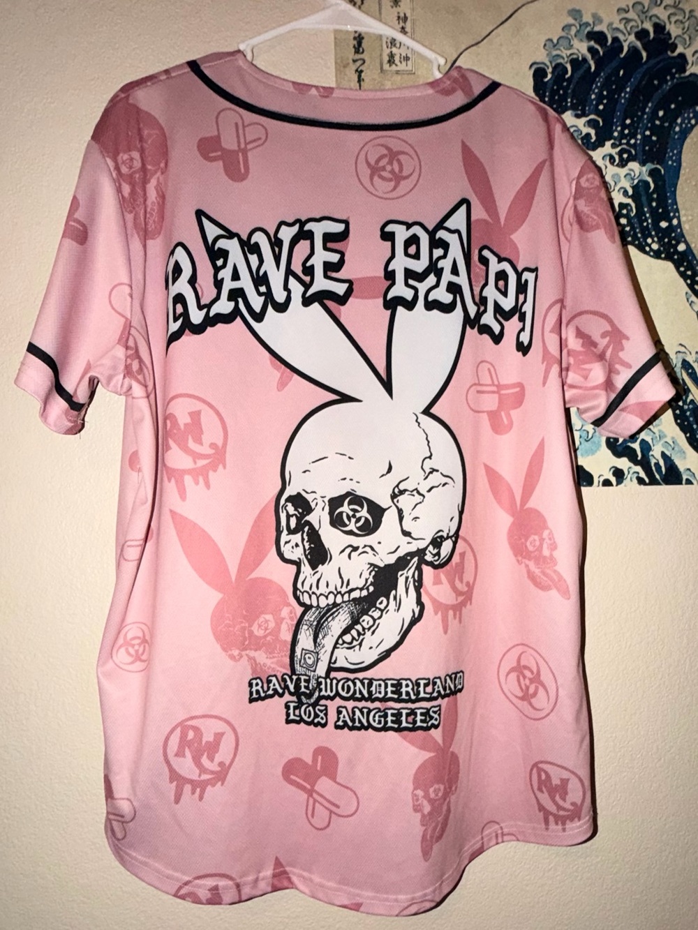 Rave Papi Pink Graphic Jersey – Rave Wonderland Los Angeles